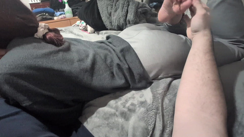 Mimiandevan: Playing with Wifes Feet During Blowjob POV