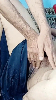 Big Boobs Woman Ran Out of the House to Get Her Lover's Big Cock but He Tity Fucked and Fingered in Pussy