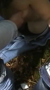 Funny foursome in the woods with Diana