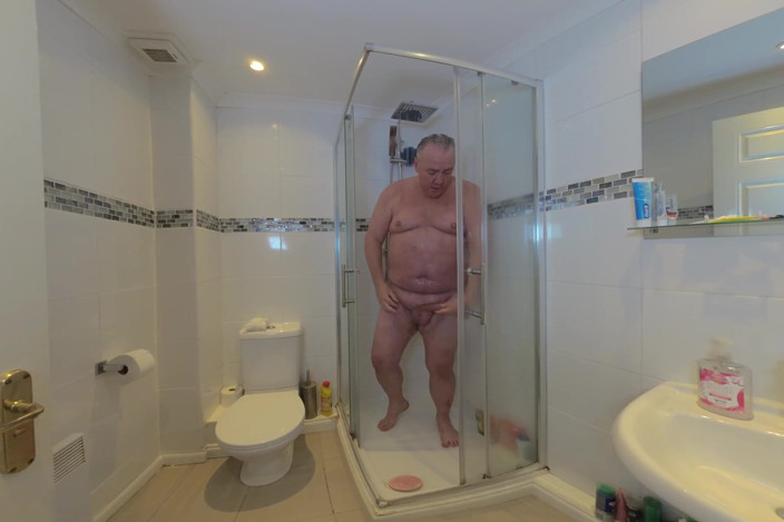 Solo Male VR180 Billy the Bear: Vr180 Uzyskiwanie mydła pod prysznicem