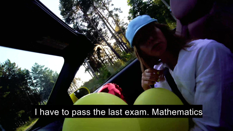 Mia Bandini: Teen gives a birthday fuck to her bf after college
