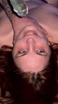 Deepthroat Training with Head Upside Down