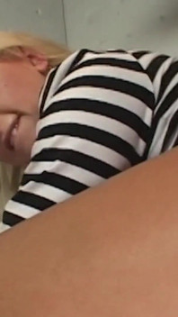 This Blonde Is a Little Cheap Looking but Her Body Is Top of the Line