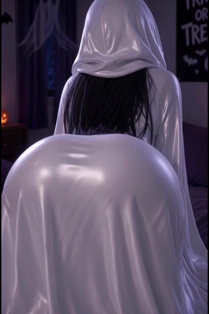 Wertstofsamler: Spooky 3D Anime Ghosts Woman Masturbates to Halloween