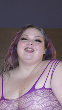 Youthful BBW Makes 1 and Only Hardcore Video