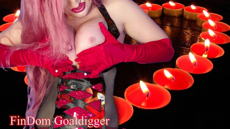 FinDom Goaldigger: Chupando peitos pessoais para Jessica Rabbit