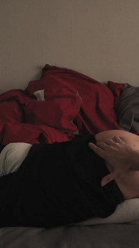 Morning Routine. Femboy Can't Help but Pillow Humping Imagining Your Tight Ass Filled with His Cum