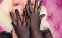 Arya Grander: Asmr: Mesh Gloves. (no Talking) Hot MILF Slowly Sfw Video by...