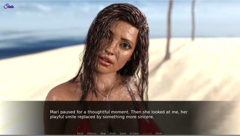 XXX Games Bunk: Bikini basah memakai isteri di pantai