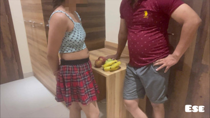 Sammy Sins: Fruit Seller Fucks Beautiful Girl