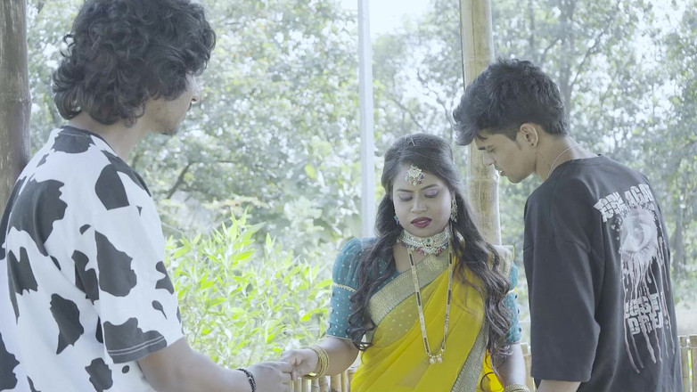 My desi wife: Urodziny Bhabi z Sasurji i Dono Deborji Ke Sath, Hardcore...