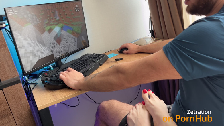 Zetration: Si Dia Mahukan Pantat Saya Semasa Saya Bermain Minecraft - Rimming,...