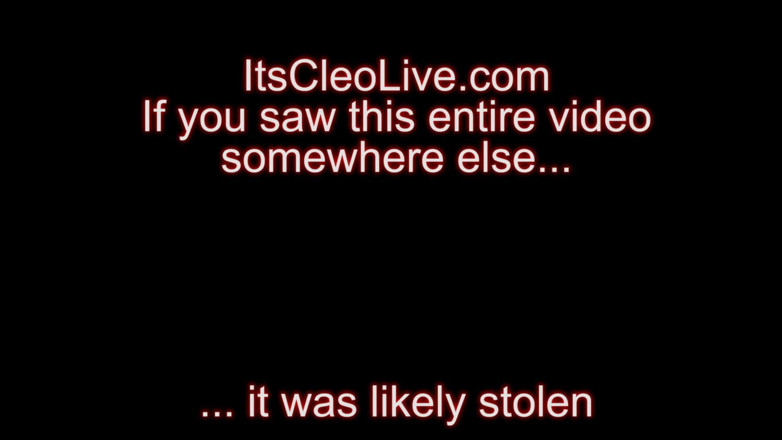 Cleo: Two hot lesbian lovers Cleo &amp; Carmen Valentina love pussy licking!!