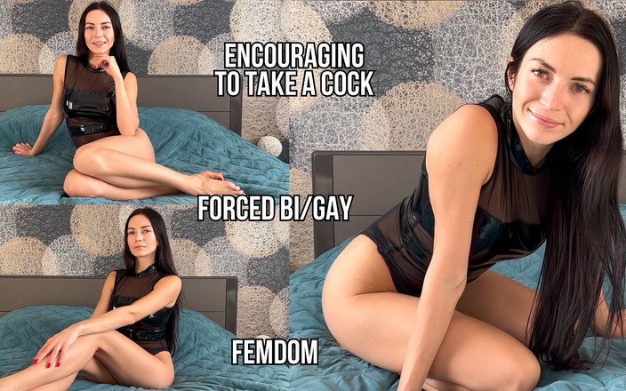 Princess Monica: Opgelegde bi / homo, aanmoedigen om een pik te nemen