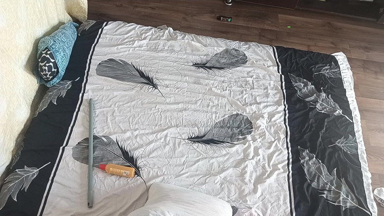 Mirsur: 아마추어 커플과 침실에서의 전희.