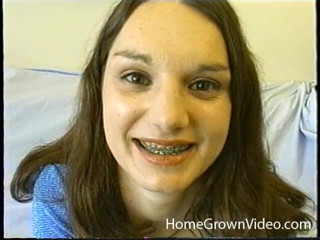 Homegrown Wives: Barely legal teen sucks her man off