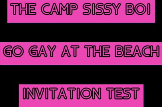 Campsissyboi: Solo audio - la prueba de invitación de mariquita Boi me...