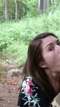 Forest Fuck with My Slutty Stepsister