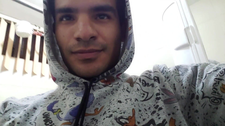 trebol_Jess: Young man jerks off with clothes