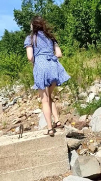 I'm Not Wearing Any Underwear Under My Dress