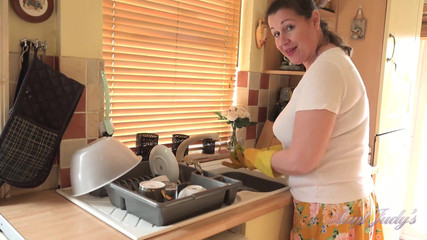 Aunt Judy's: AuntJudys - cycata dojrzała mamuśka Eva Jayne daje ci JOI w...