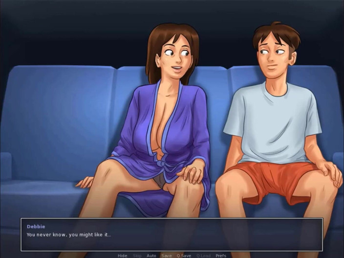Cartoon Play: Summertime saga part 49 - night watch the movie
