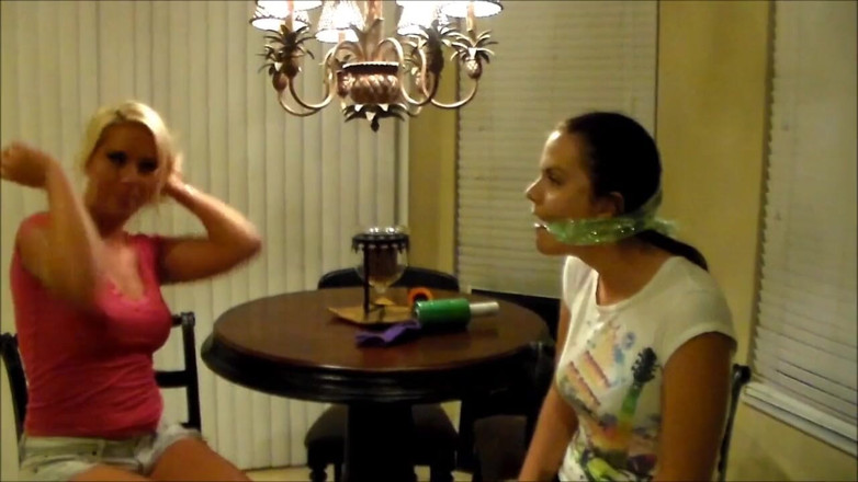 Selfgags classic: Fooling around with saran wrap