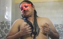 Desi Homemade Videos: Mallu Aunty in Bathroom Taking Shower Real Indian Porn