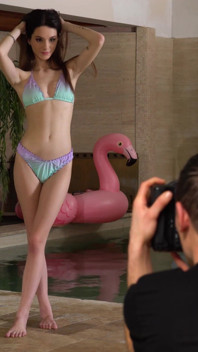 Hardcore Fucking and Rimming by the Pool
