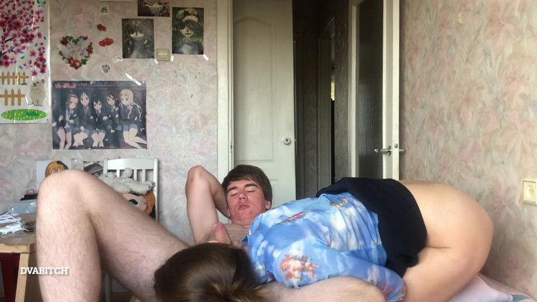 Dvabitch: Licking balls and ass is thats what I love the...