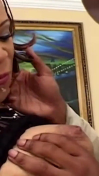 Trinity Paris Her Hairy Cunt and Her Nasty Asshole Got Drilled by a Black Missile
