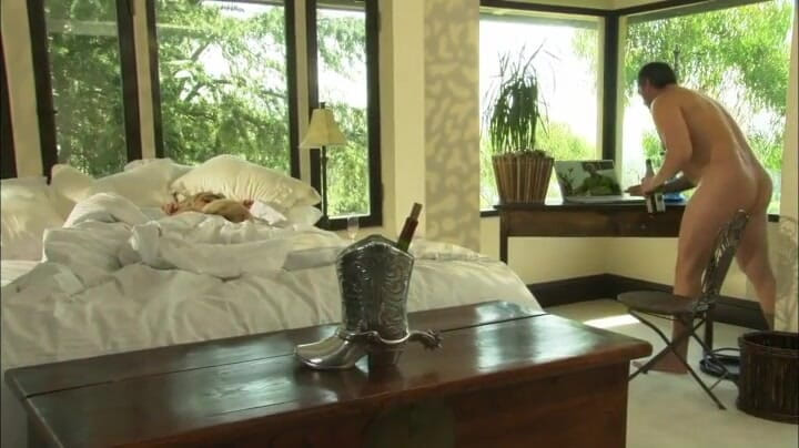CBD Media: Two slim body blonde models having hot threesome with a...