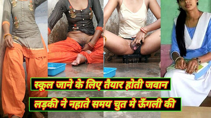 Rakul008: 印度女大学生给男友的热浴视频