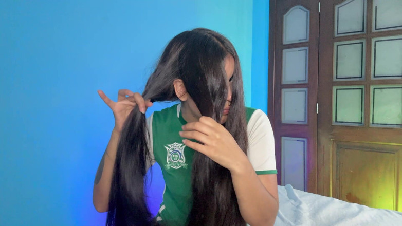 Rollerpublic: Bermain dengan rambut lurus saya
