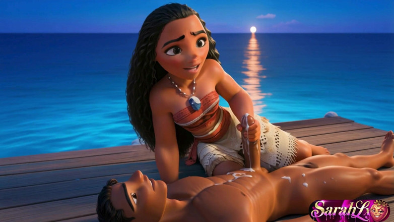 Sarahlyx: Moana's Love Story - Ai Animation Asmr