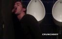 Raw French Bad boys: Slut sucked cock in glory holes in toilets