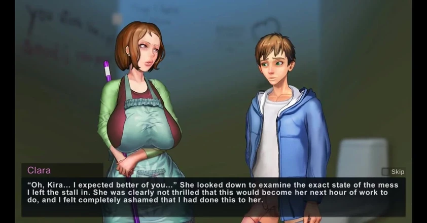 HotSummer117: Taffy Tales Cap 5 - Masturbating in the Bathroom