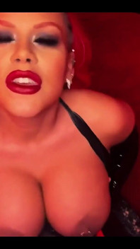 Cum Slut Ms Red X Begs for Demon Semen