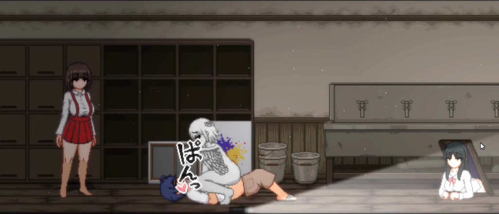 NSFWOtaku: 헨타이 게임 - Houkago No Onigokko - 대학 태그 후 - 유령 여자 따먹기 - 모든 갤러리 장면