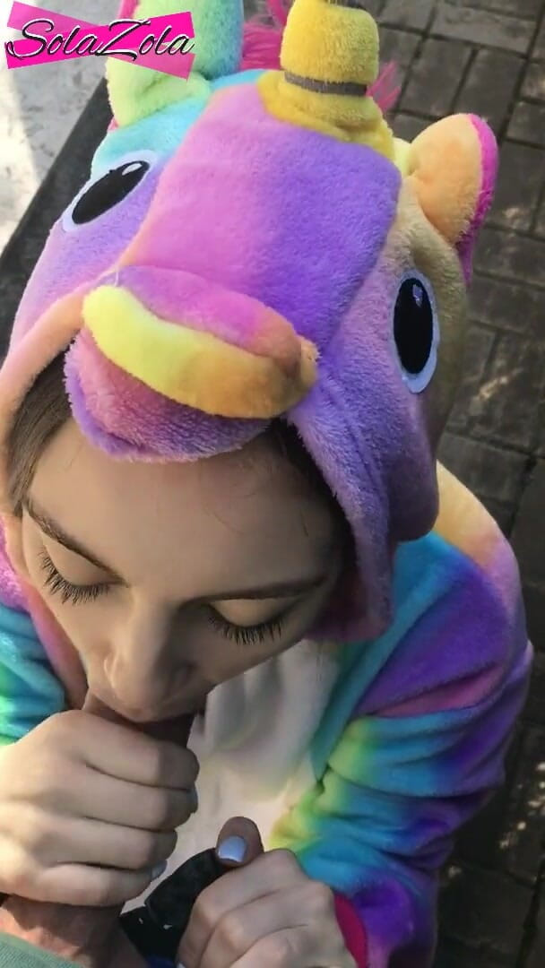 SolaZola: Horny unicorn gets fucked