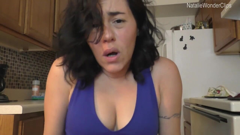 Natalie Wonder: Shhhh stepdaddy is right over there and stepmommy doesn't want...
