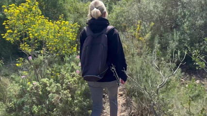 Cristina Sauvage: Kouření na hoře - sperma v ústech