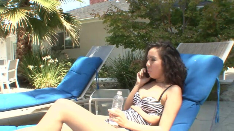 Monster Cocks: Sunbathing Teen Fucked