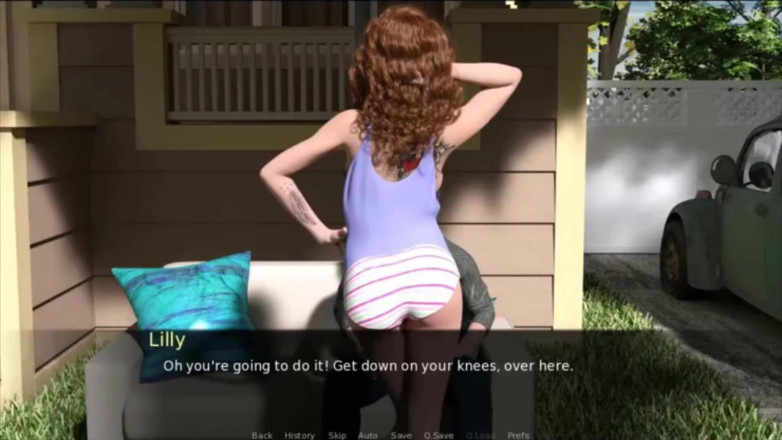 Visual Novels: Pine falls part 21