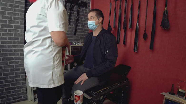 SassyTiff: Doctor Andreea - The client becomes a human ashtray at the...
