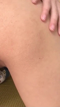 Skinny Asian teen double penetration to orgasm by stepdad