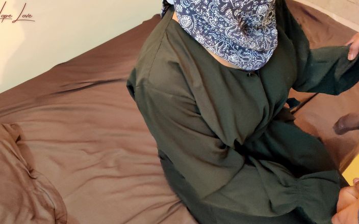 Hope Love: Muslim Hijabi Woman with Step Brother.