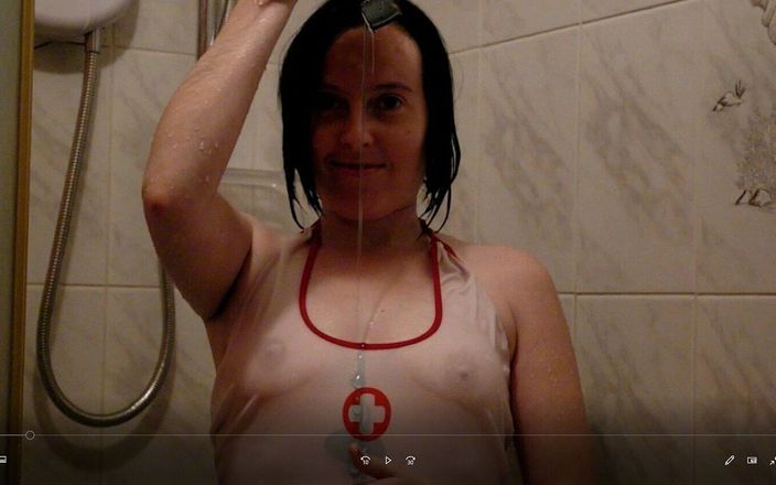 Horny vixen: Nurse Taking a Shower