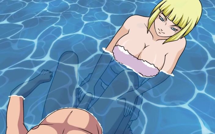 LoveSkySan69Real: NARUTO - ナルト - 忍者NARUTO - ナルト - トレーナー - パート47 - Loveskysanxによるプールでのサムイ手コキ