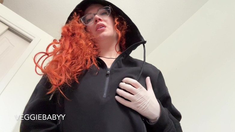 Veggiebabyy: Gloved Psychopath Serial Executrix Has You in Her Grasp POV